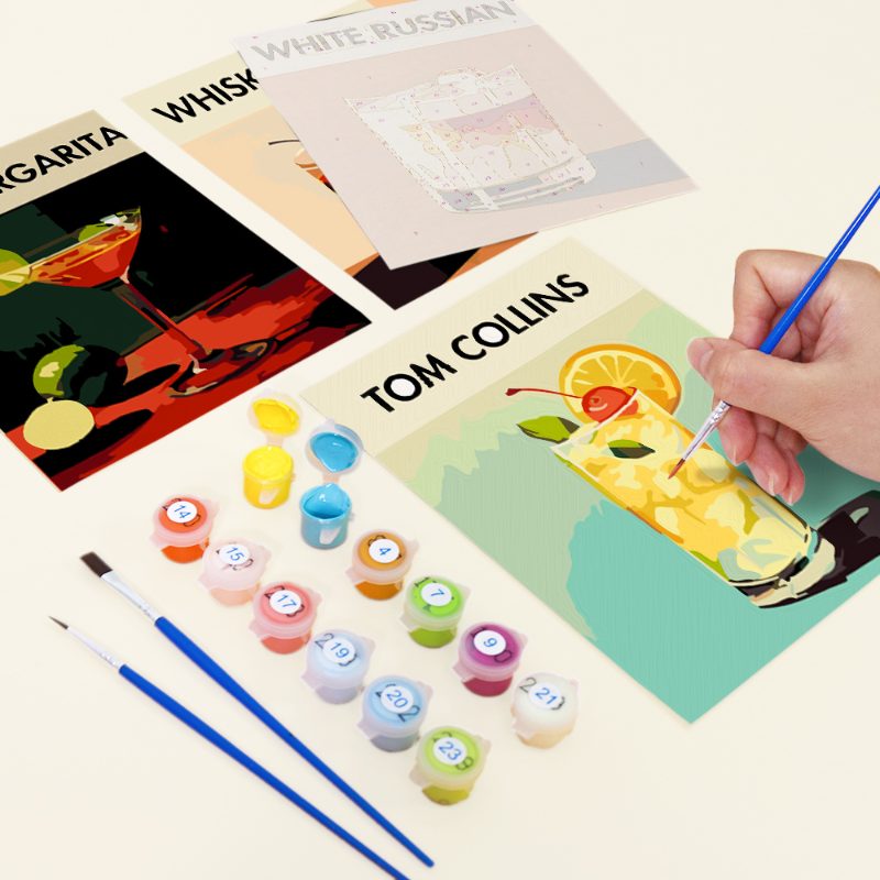 12 Mini Paintings | Deluxe Cocktail Bundle