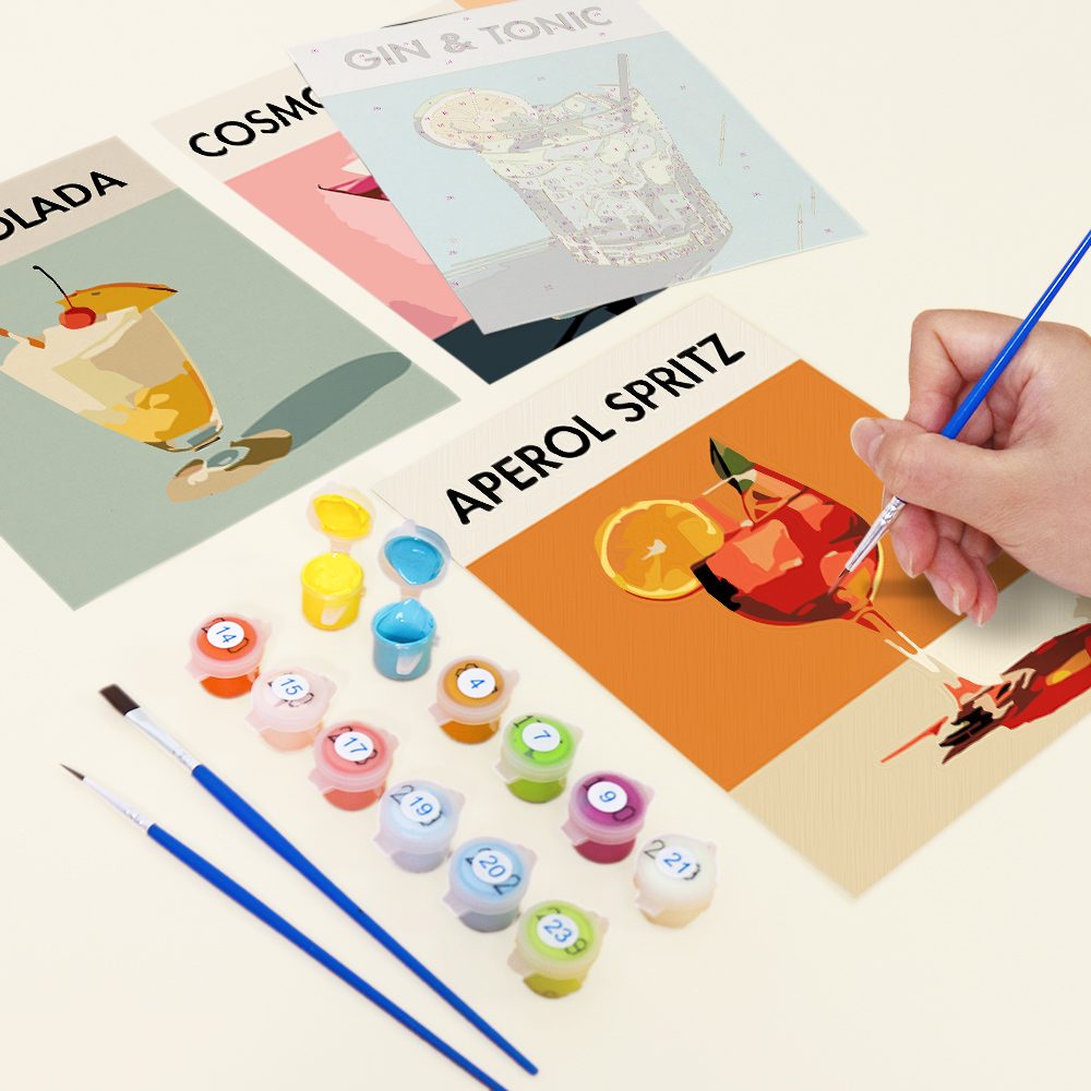12 Mini Paintings | Deluxe Cocktail Bundle