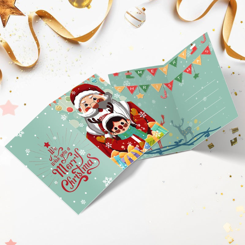 Paint by Numbers Christmas Cards 2 - 6 Pieces