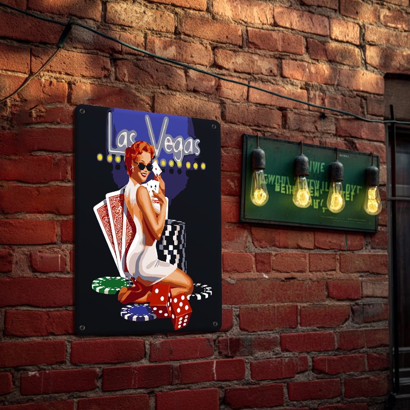 Metal Paint by Number Poster – Las Vegas