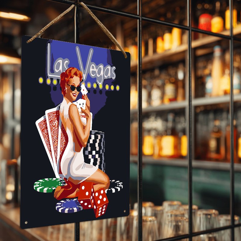 Metal Paint by Number Poster – Las Vegas