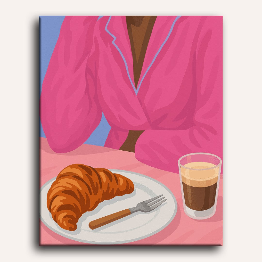 French breakfast | Paint by Numbers