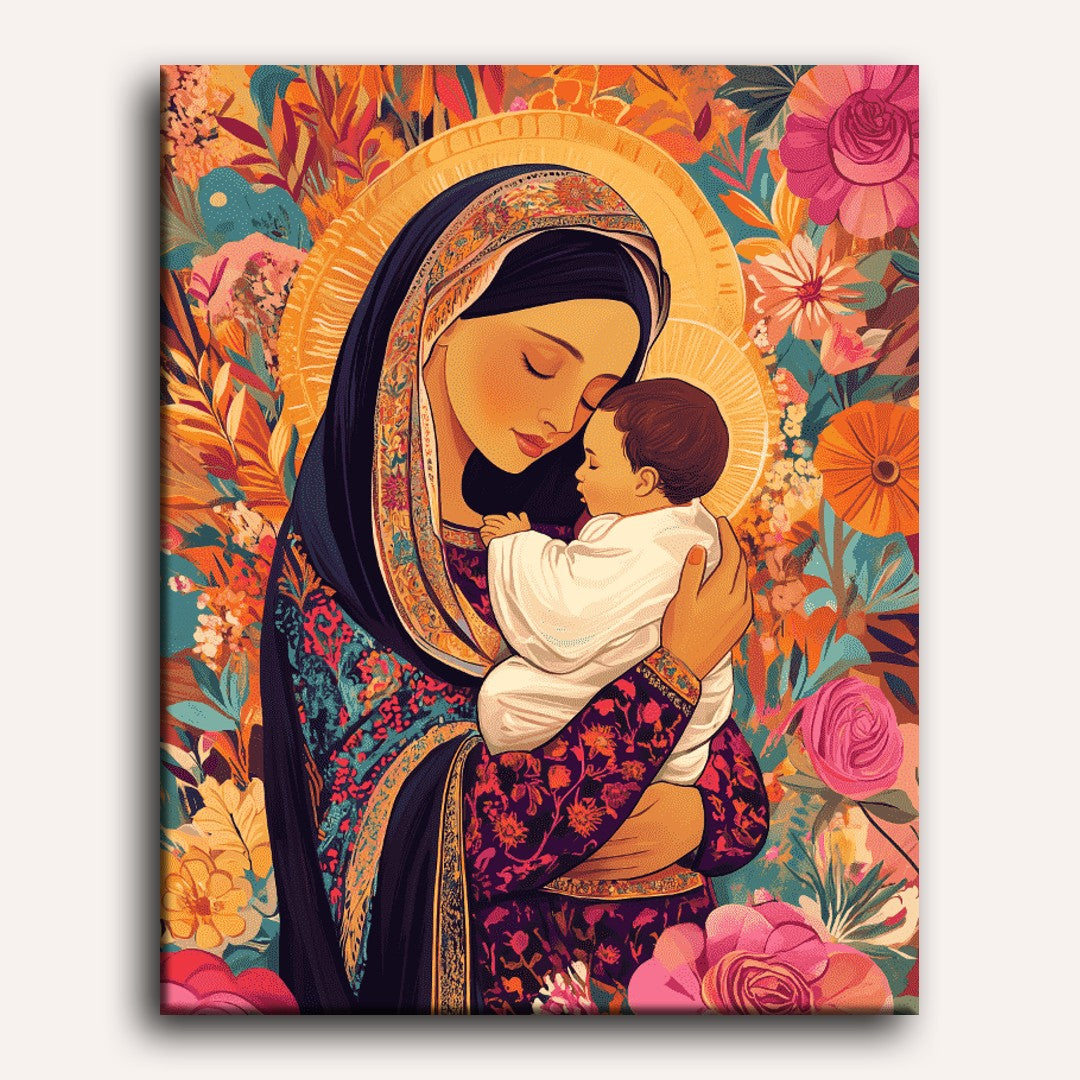 Mother`s love | Paint by Number