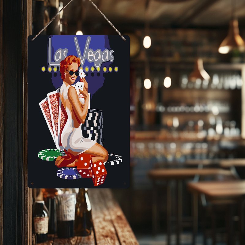 Metal Paint by Number Poster – Las Vegas
