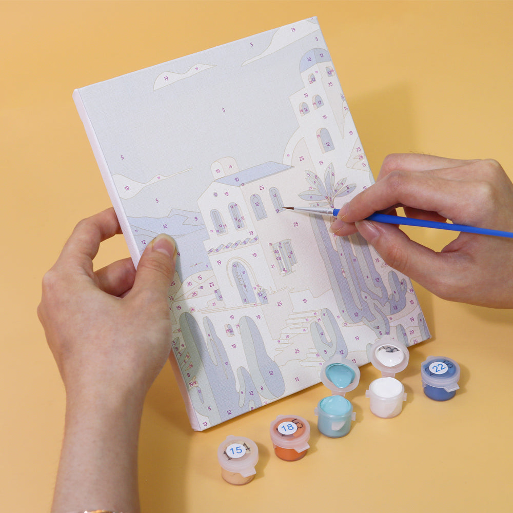 6 Mini Paintings | Beautiful Landscapes Set