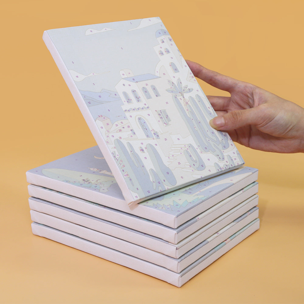 6 Mini Paintings | Beautiful Landscapes Set