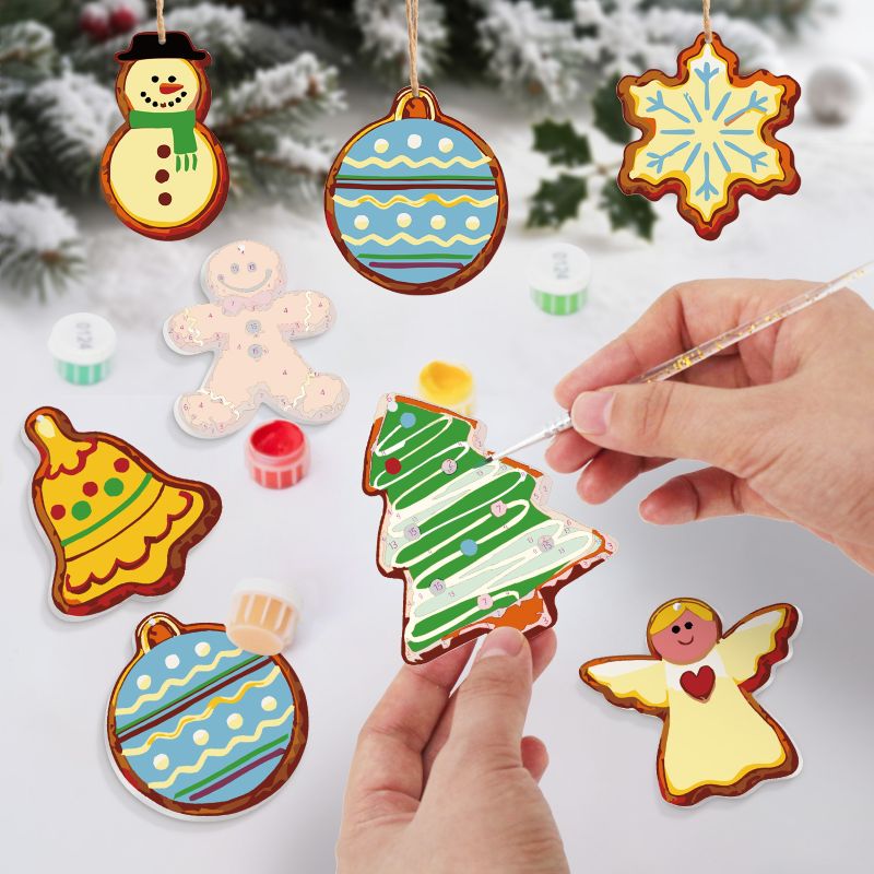 8 Christmas hangers - Christmas Eve set