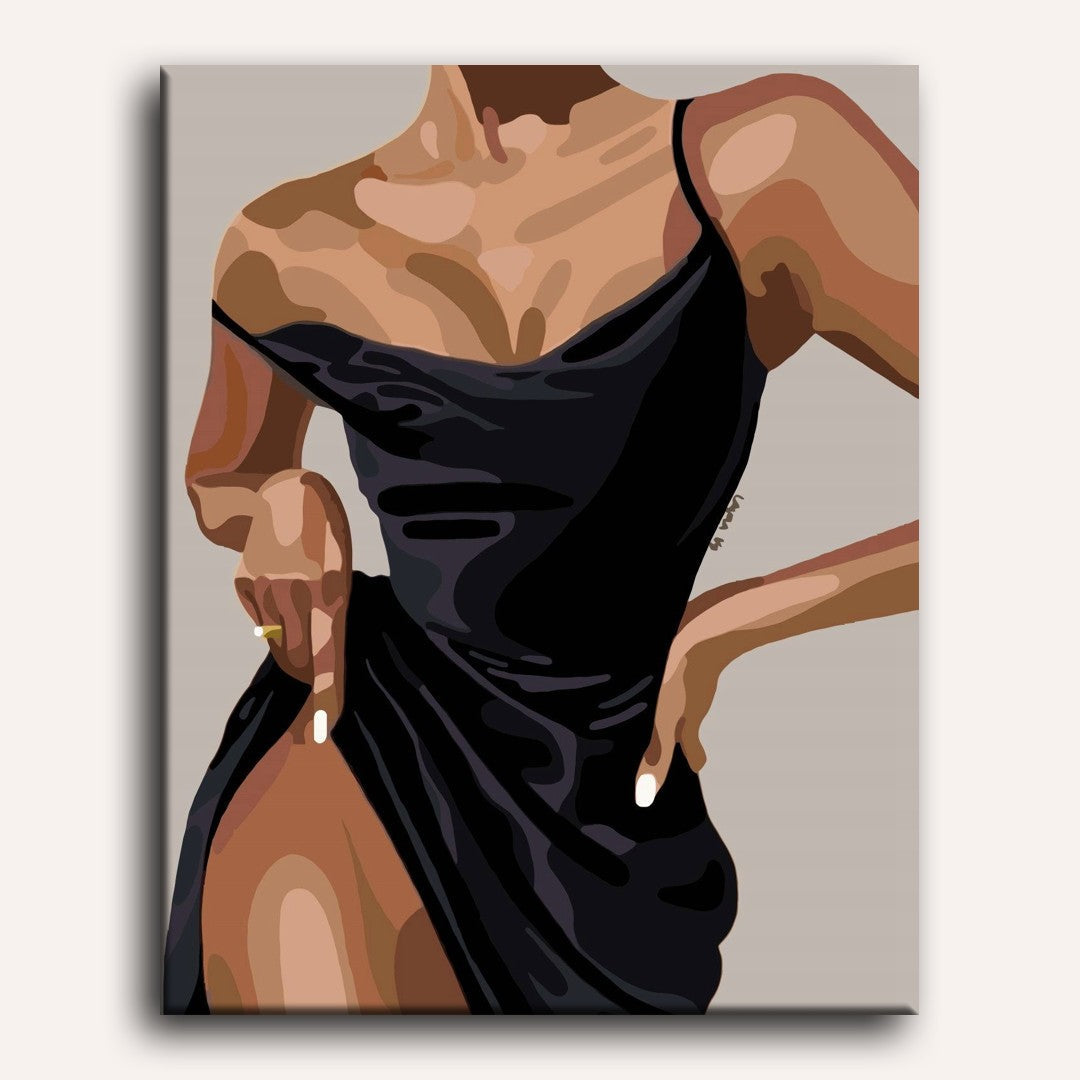 Elegant Woman | Paint by Numbers