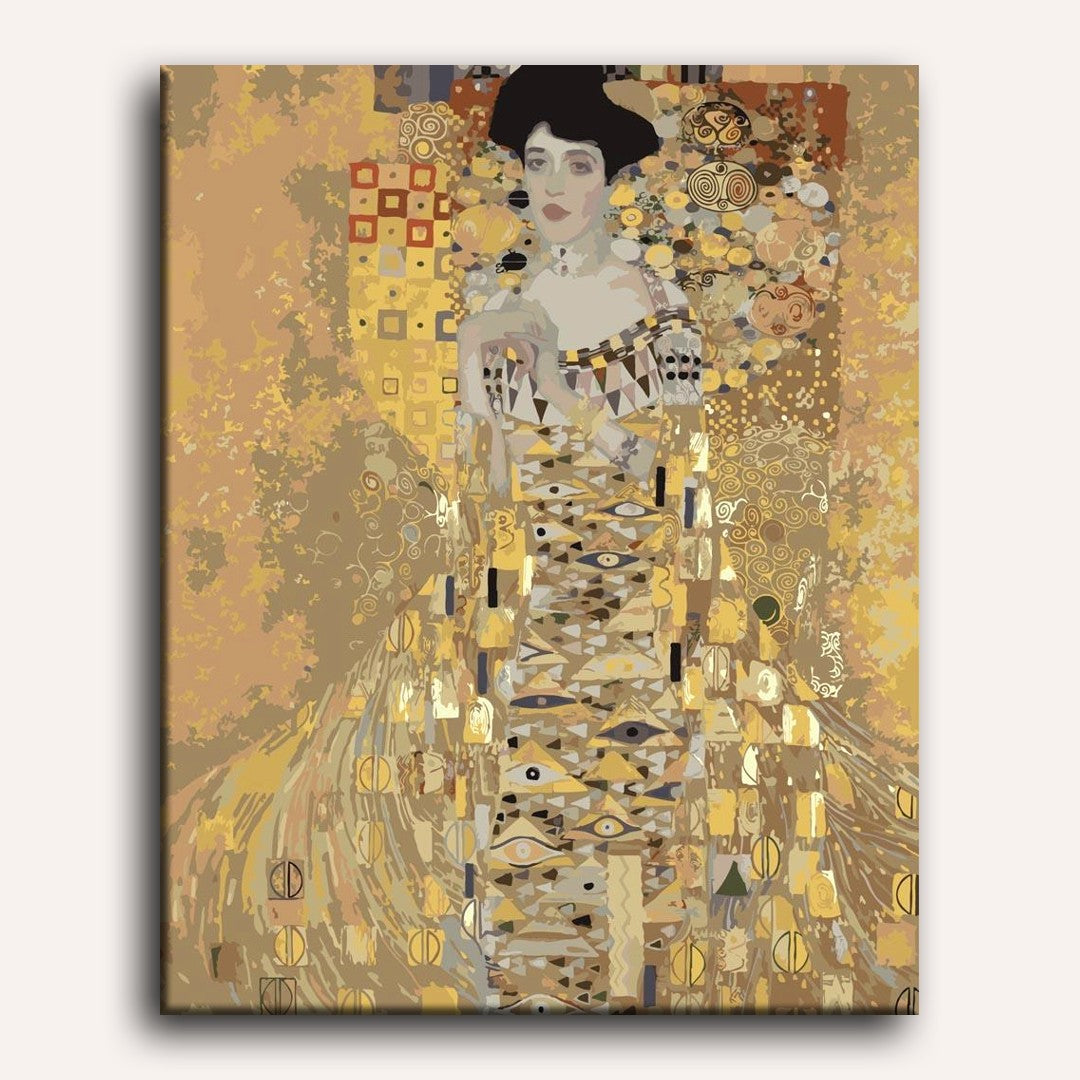 Portrait of Adele Bloch-Bauer I - Gustav Klimt | Paint by Numbers