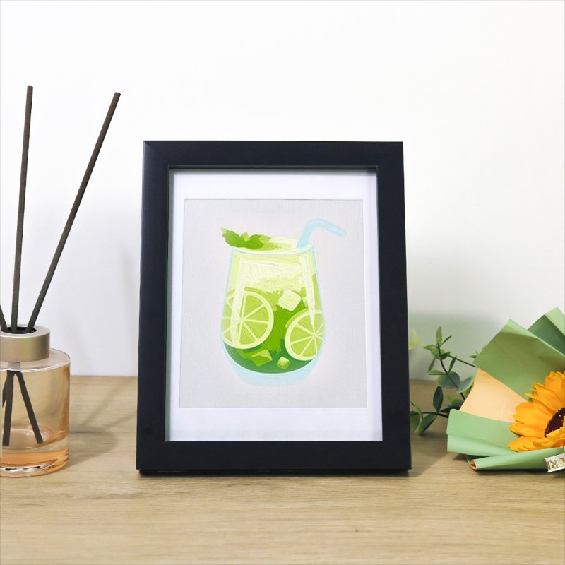 Mini Paint by Numbers Picture Frame – 17x22cm