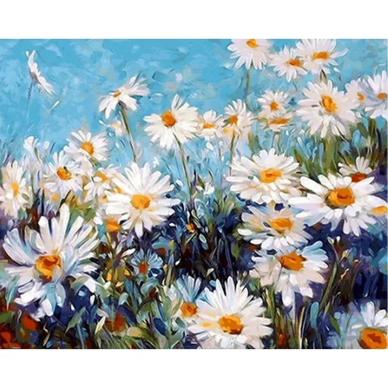Scenery Paint by Numbers – 40x50cm Canvas Art (Customizable by Paint)