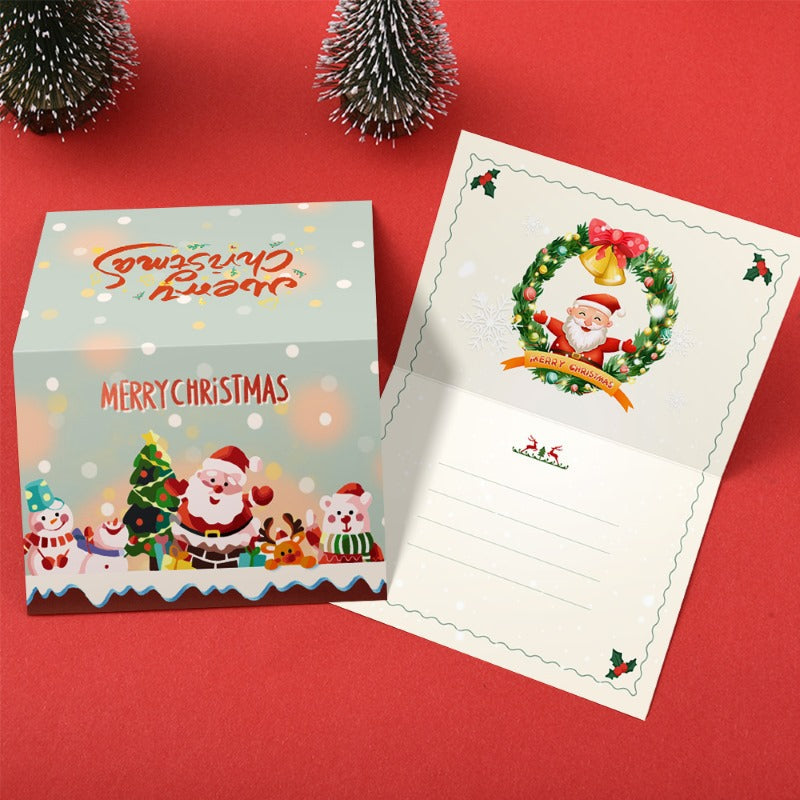 Paint by Numbers Christmas Cards 4 - 6 Pieces