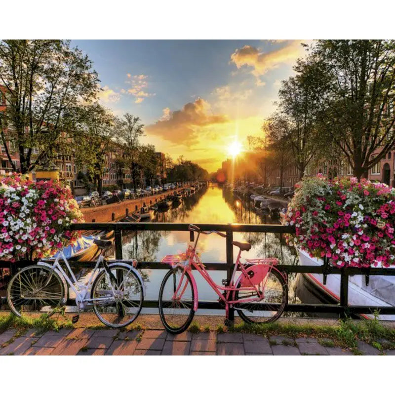 Scenery Paint by Numbers – 40x50cm Canvas Art (Customizable by Paint)