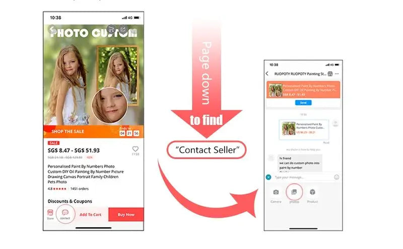 Custom Wedding Paint by Numbers – Personalized DIY Canvas