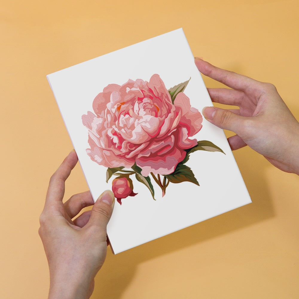 Set of 6 Mini Paintings - Flowers