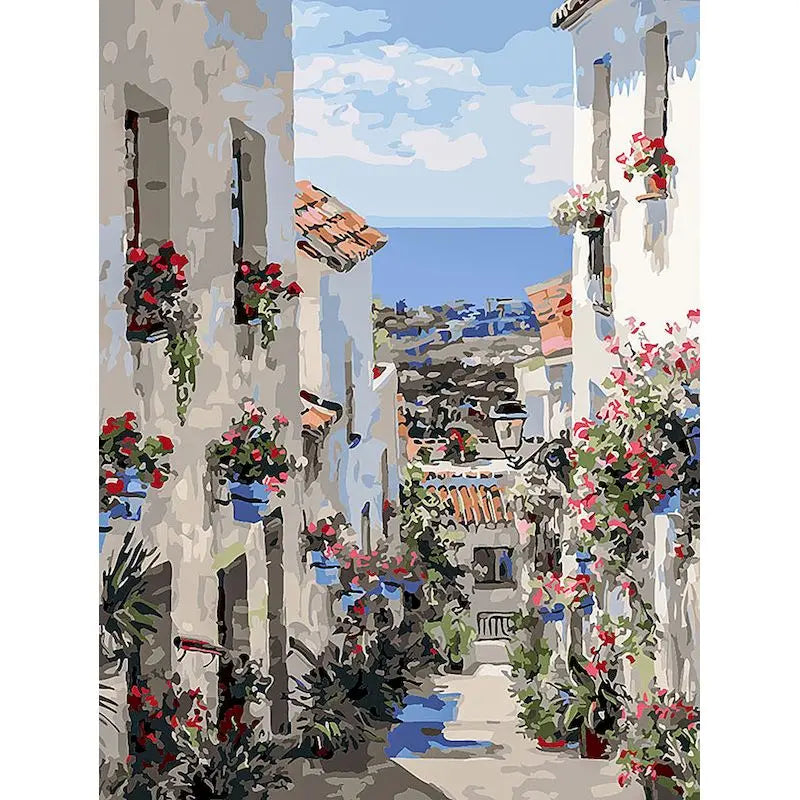 City Landscape - Paint by Numbers