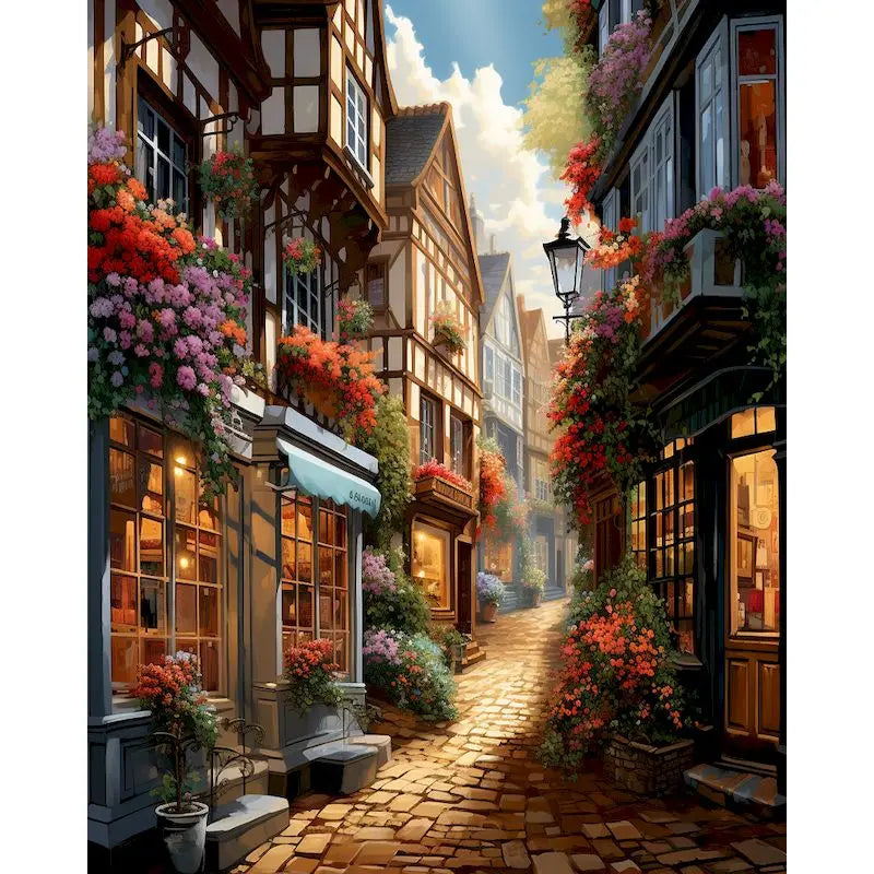 City Landscape - Paint by Numbers