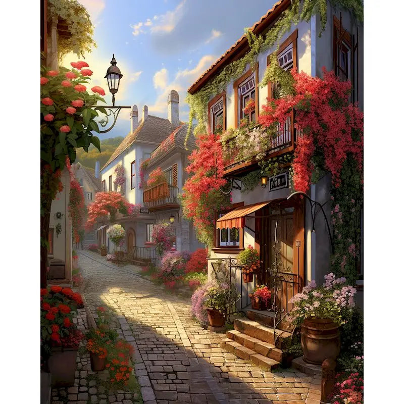 City Landscape - Paint by Numbers
