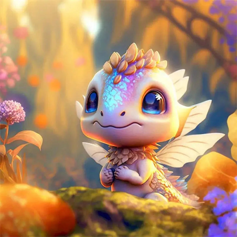 Dragon Animal DIY Kit - Painting by Numbers