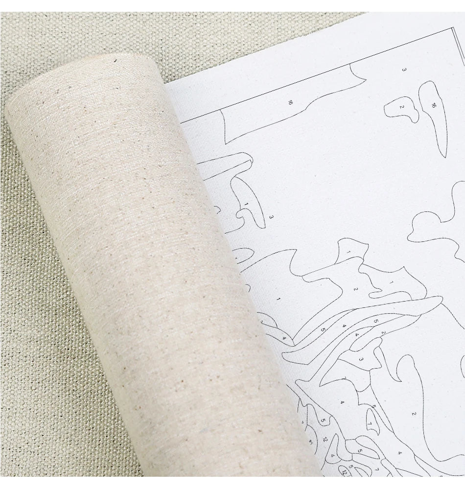 Beautiful Mountains Landscape – Paint by Numbers Kit
