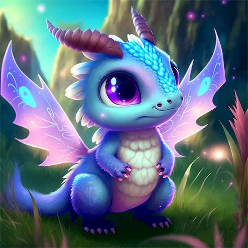 Dragon Animal DIY Kit - Painting by Numbers