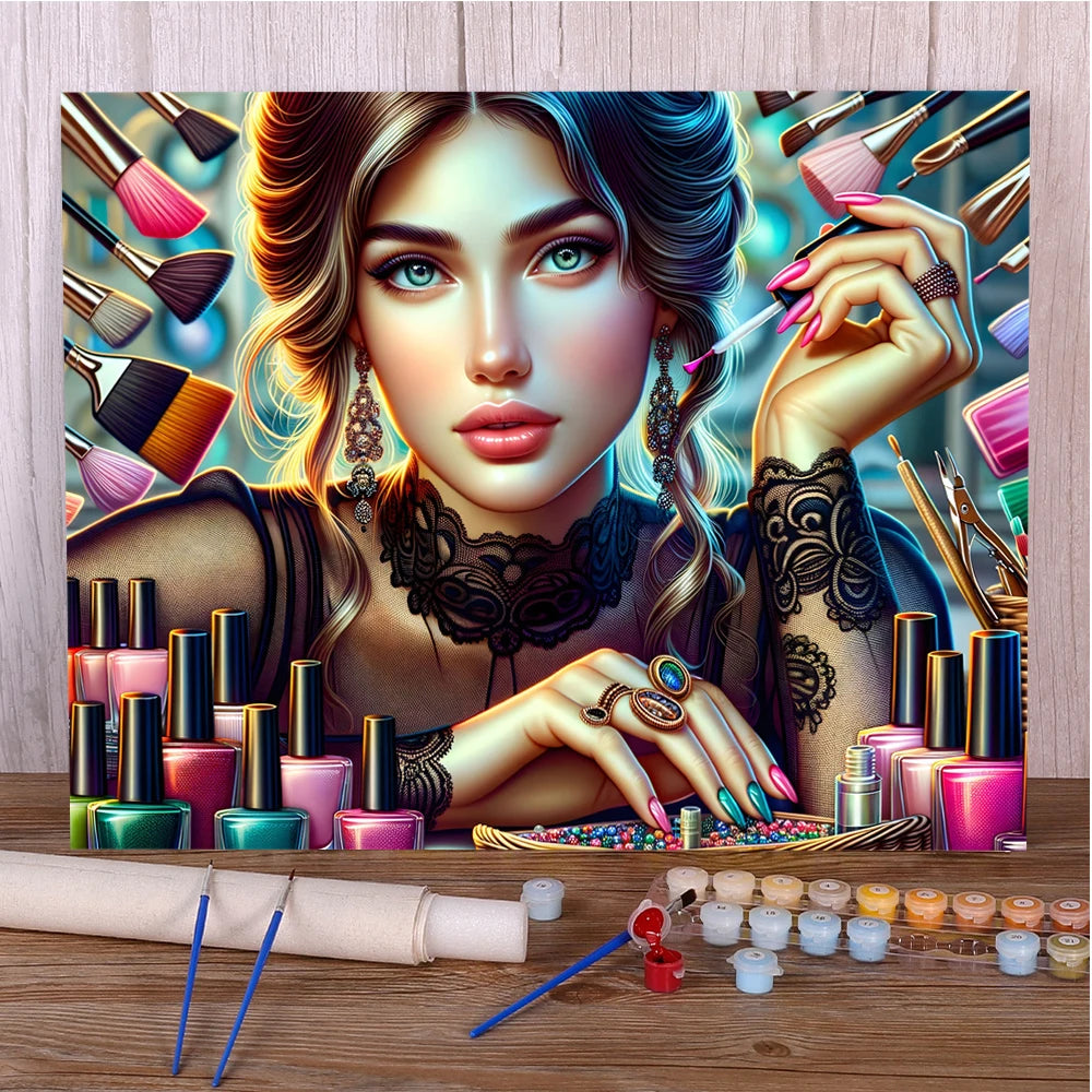 Powerful Women – DIY Kit Paint by Numbers