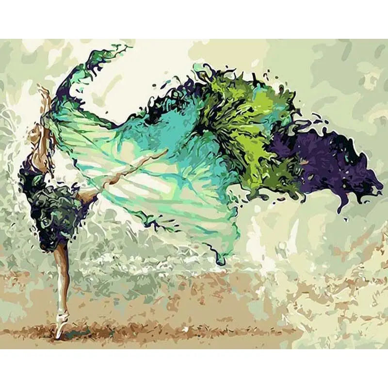 Scenery Paint by Numbers – 40x50cm Canvas Art (Customizable by Paint)