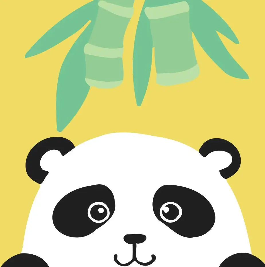 Cute Cartoon Animals - Paint By Numbers For Kids