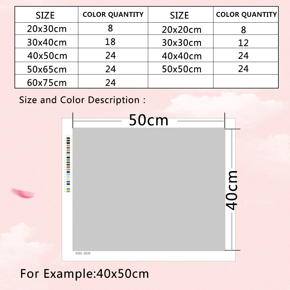 Dragon Animal DIY Kit - Painting by Numbers