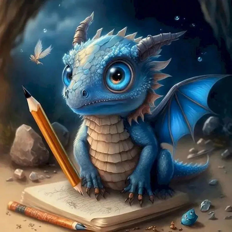 Dragon Animal DIY Kit - Painting by Numbers
