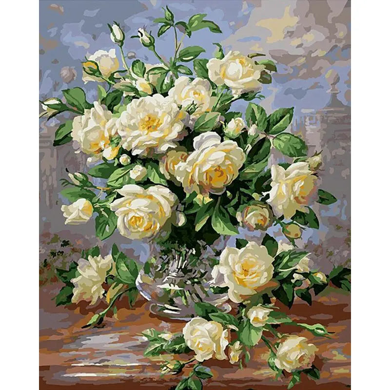 Scenery Paint by Numbers – 40x50cm Canvas Art (Customizable by Paint)