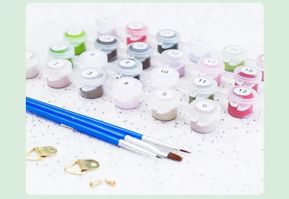 Breathtaking Paris Landscape – Paint by Numbers DIY Kit (Customizable by Paint)