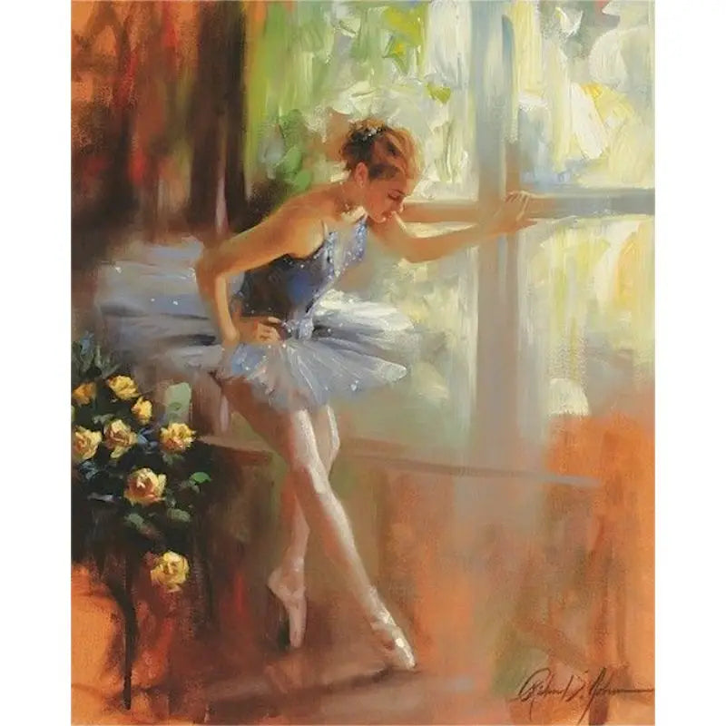 Elegant Ballerina - Paint by Numbers