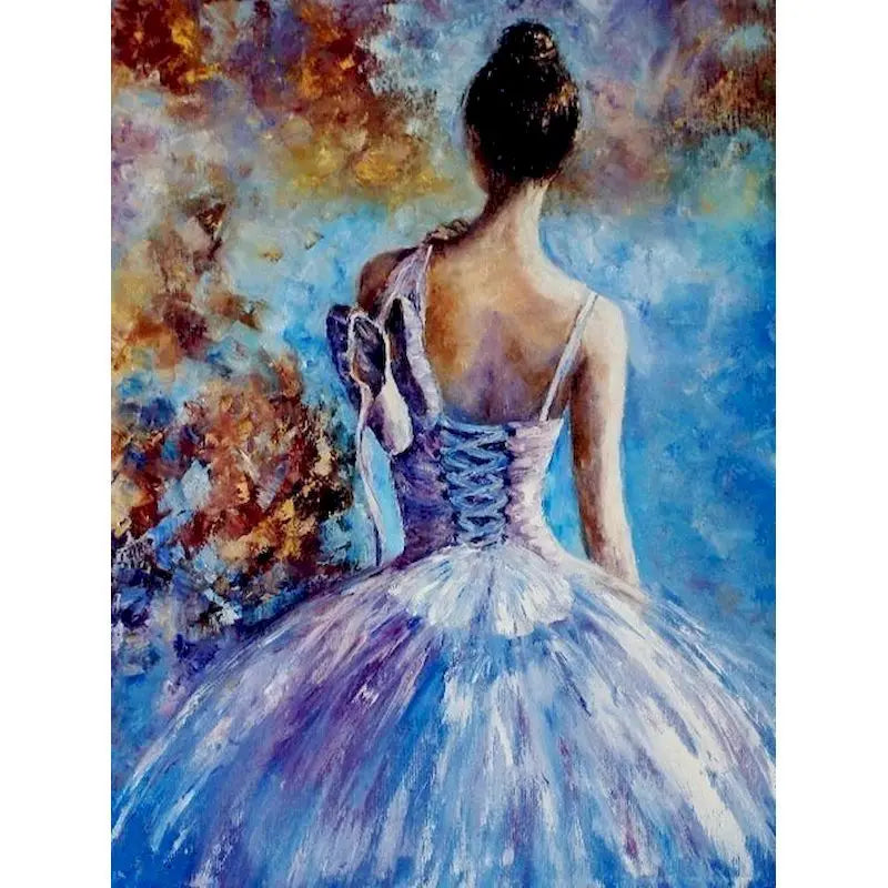 Elegant Ballerina - Paint by Numbers