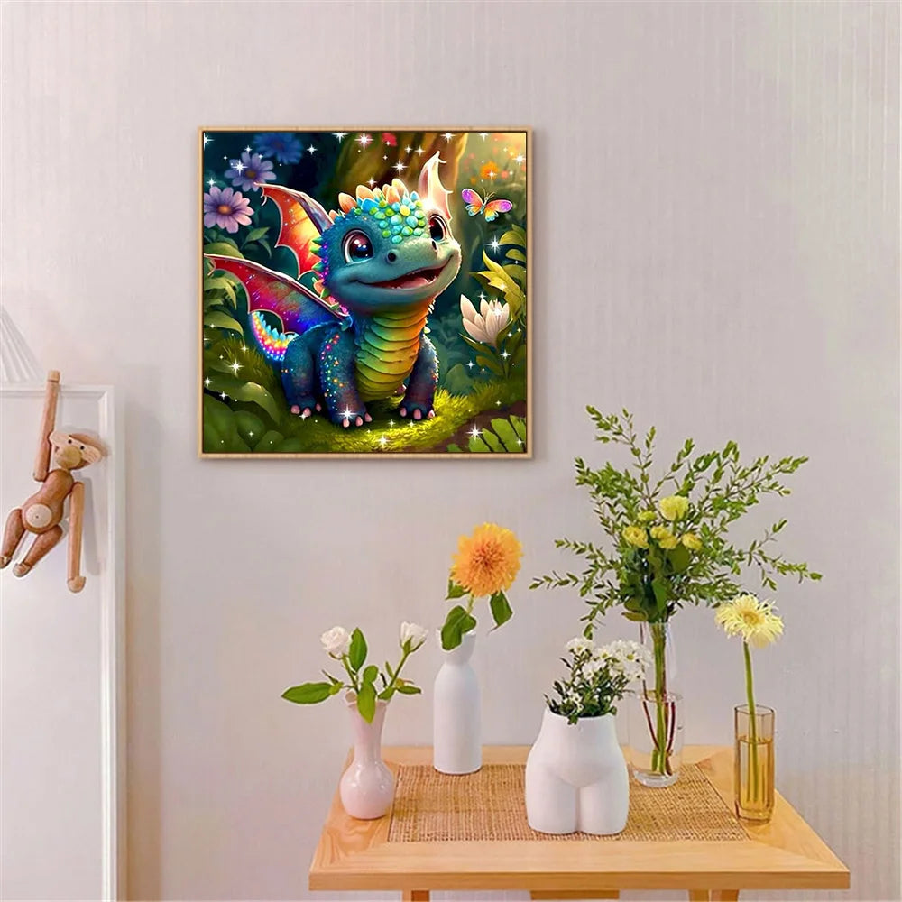 Dragon Animal DIY Kit - Painting by Numbers
