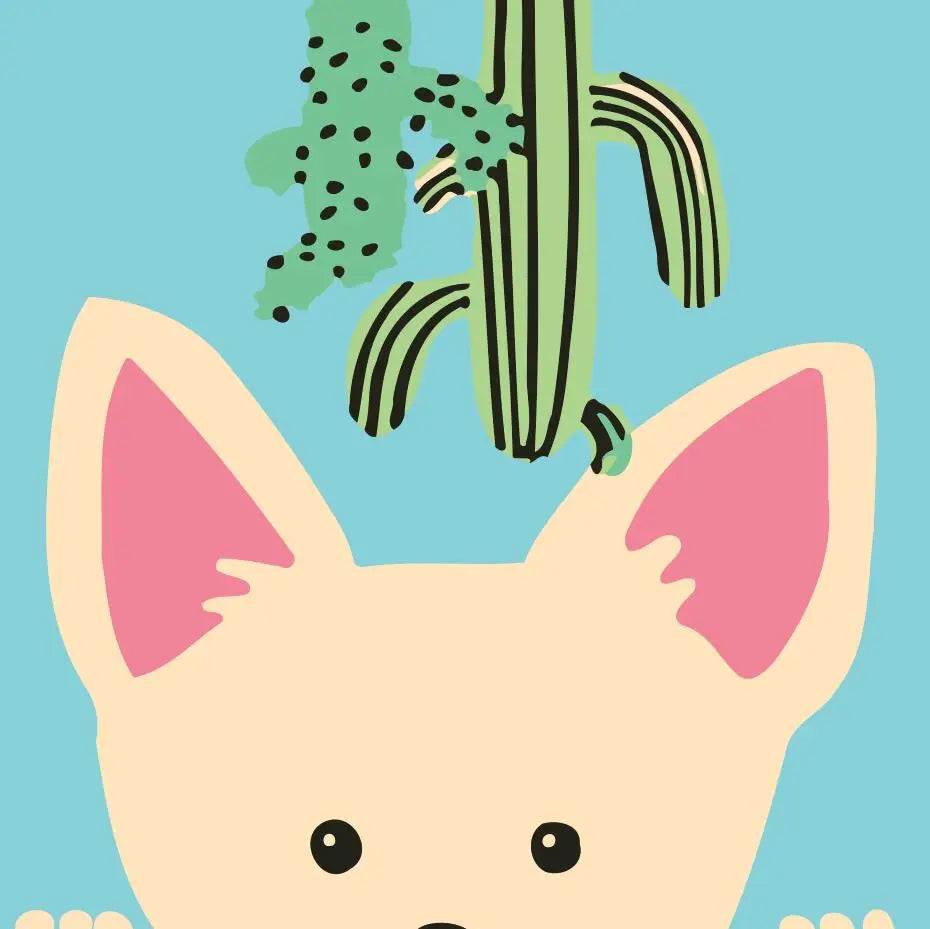 Cute Cartoon Animals - Paint By Numbers For Kids