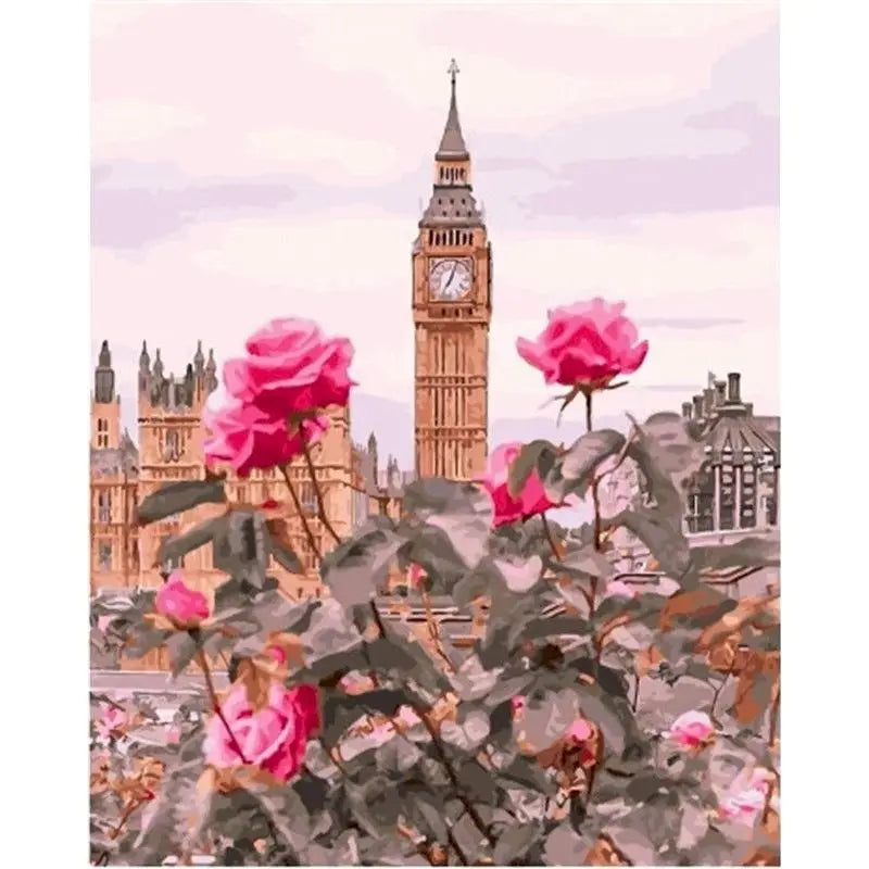 City Landscape - Paint by Numbers