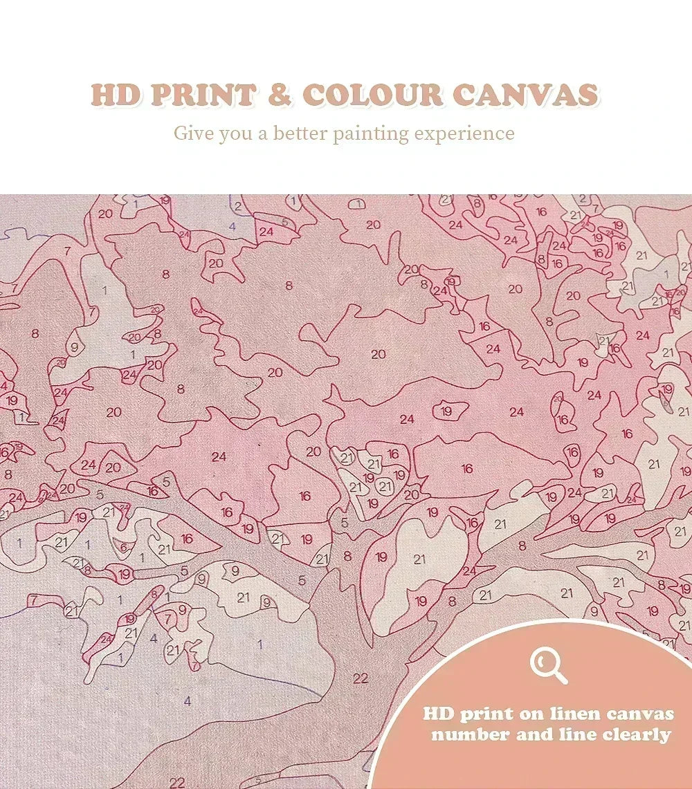 Landscape Oil Painting – Acrylic DIY Home Décor (Customizable by Paint)