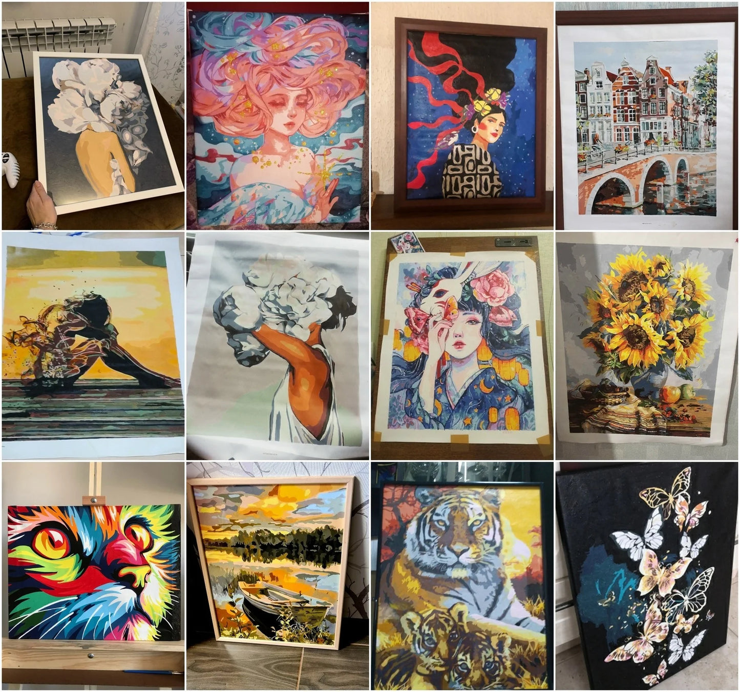 Custom Photo Paint by Numbers – Personalized Canvas Art
