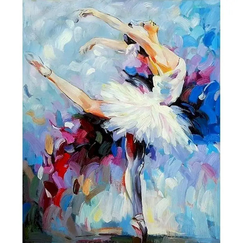 Elegant Ballerina - Paint by Numbers