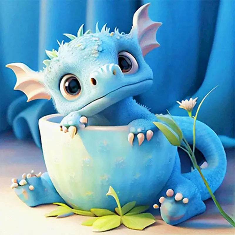 Dragon Animal DIY Kit - Painting by Numbers