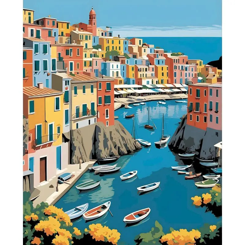 City Landscape - Paint by Numbers