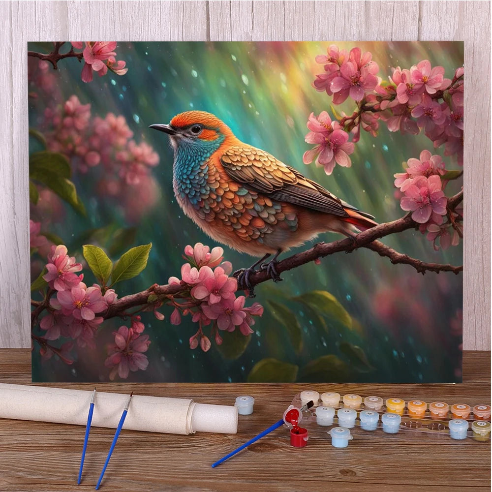 Hummingbird – DIY Craft Kit for Adults - Paint by Numbers