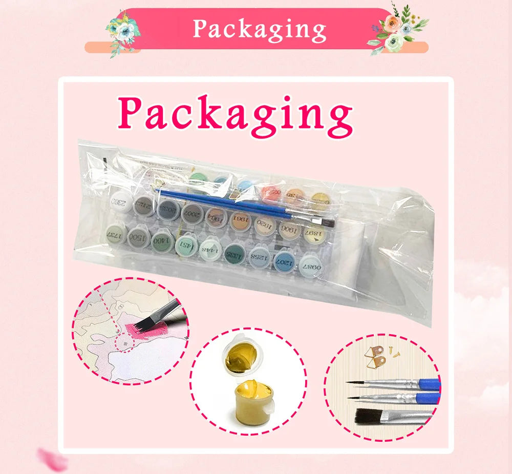 Dragon Animal DIY Kit - Painting by Numbers