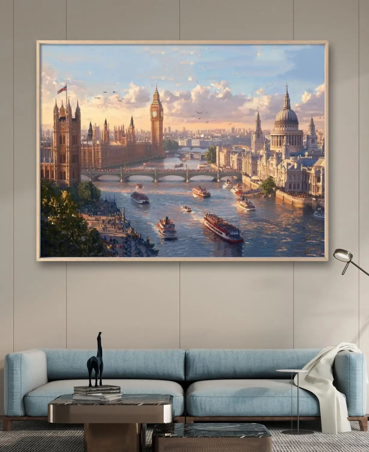 Landscape Oil Painting – Acrylic DIY Home Décor (Customizable by Paint)
