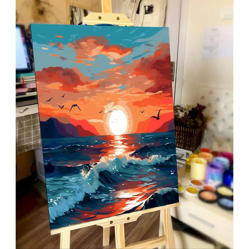 City Landscape - Paint by Numbers