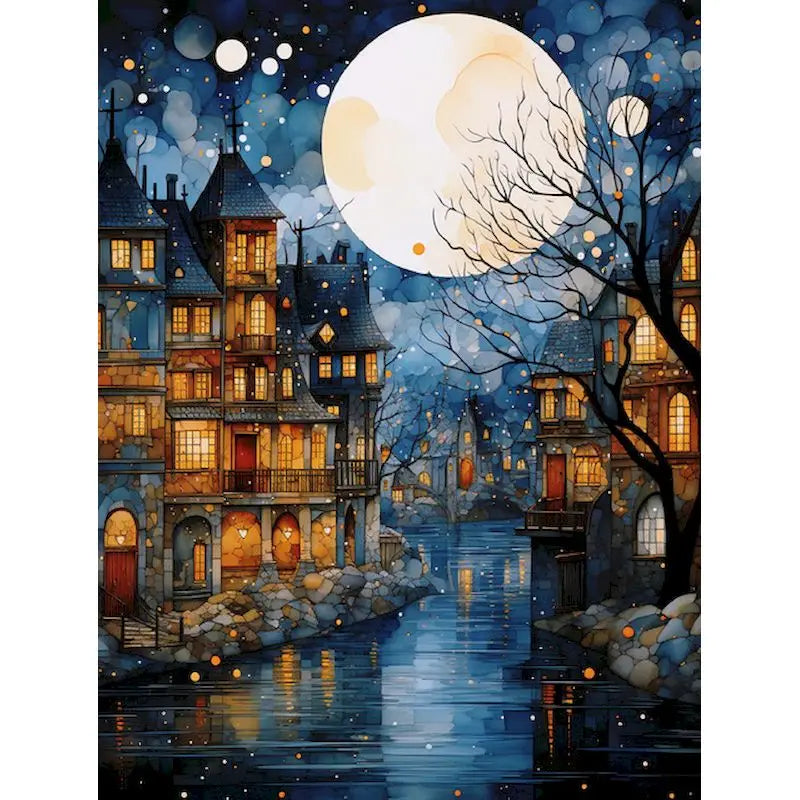 City Landscape - Paint by Numbers