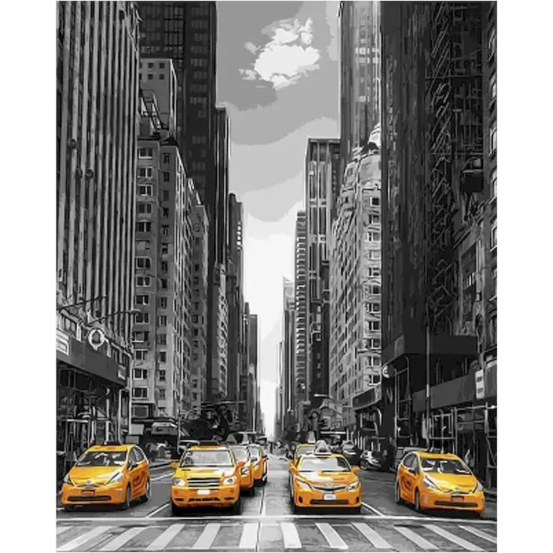 City Landscape - Paint by Numbers