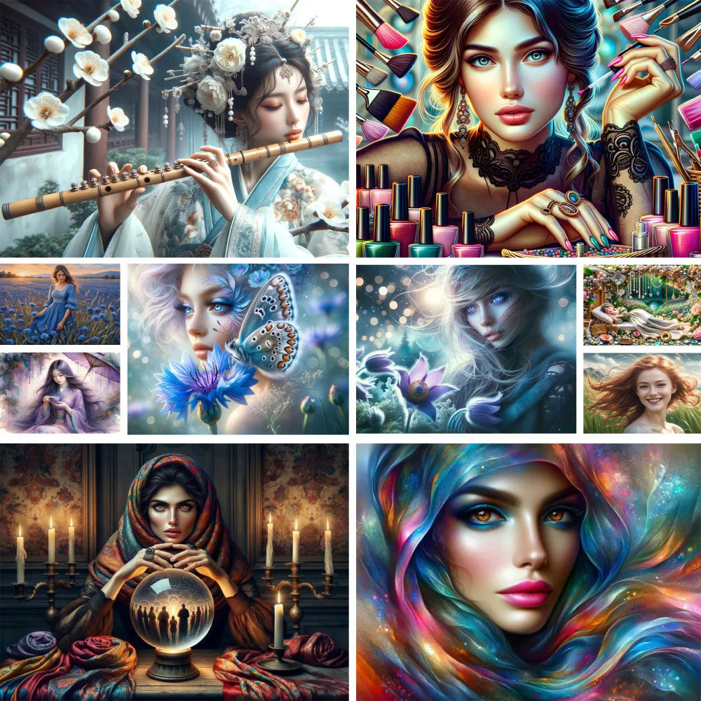 Powerful Women – DIY Kit Paint by Numbers
