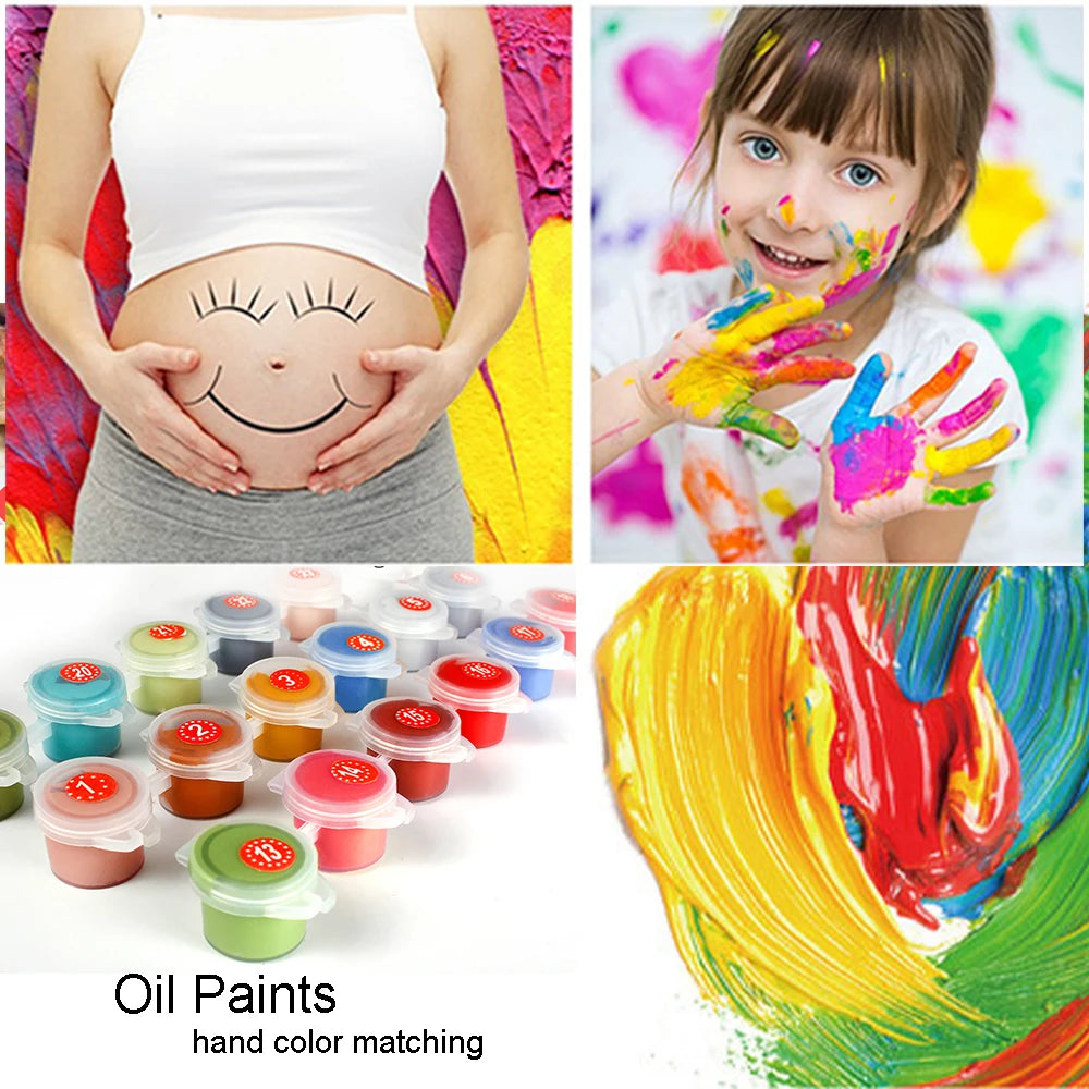 Custom Photo Paint by Numbers – DIY Acrylic Canvas Kit